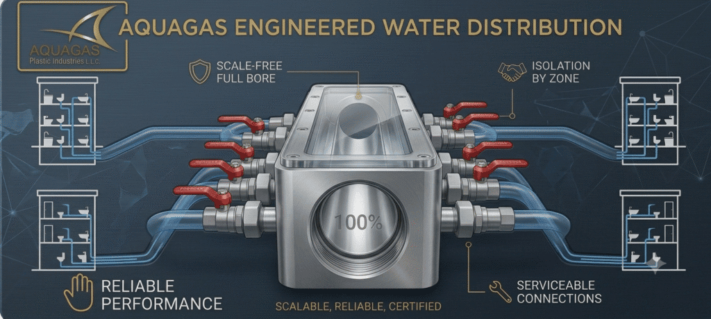 PPR Manifold Piping for Kenya Estates | Aquagas Plastic