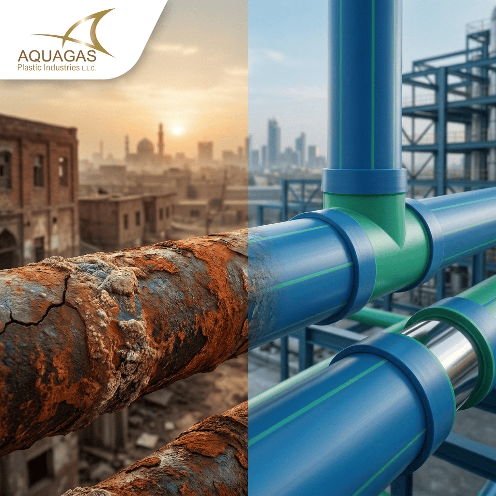 Corrosion-Free PPR Piping Solutions Iraq | Aquagas Plastics