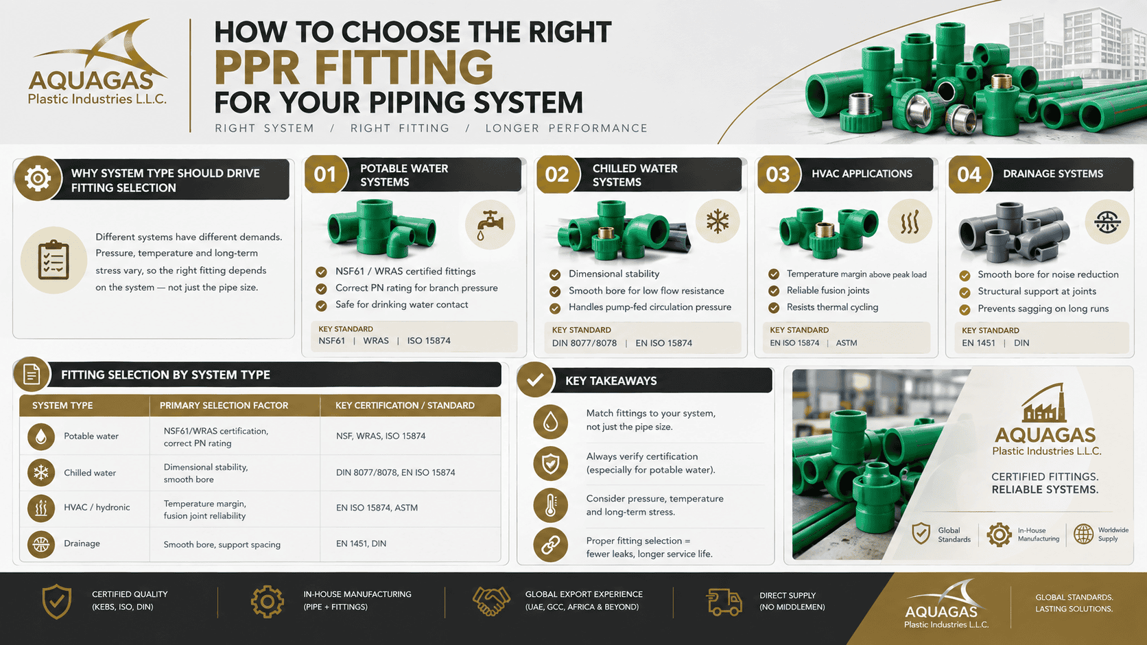 How to Choose the Right PPR Fitting for Your Piping System